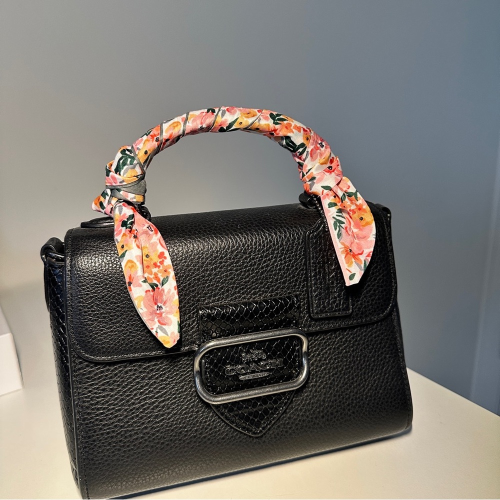 Floral Polyester Twilly